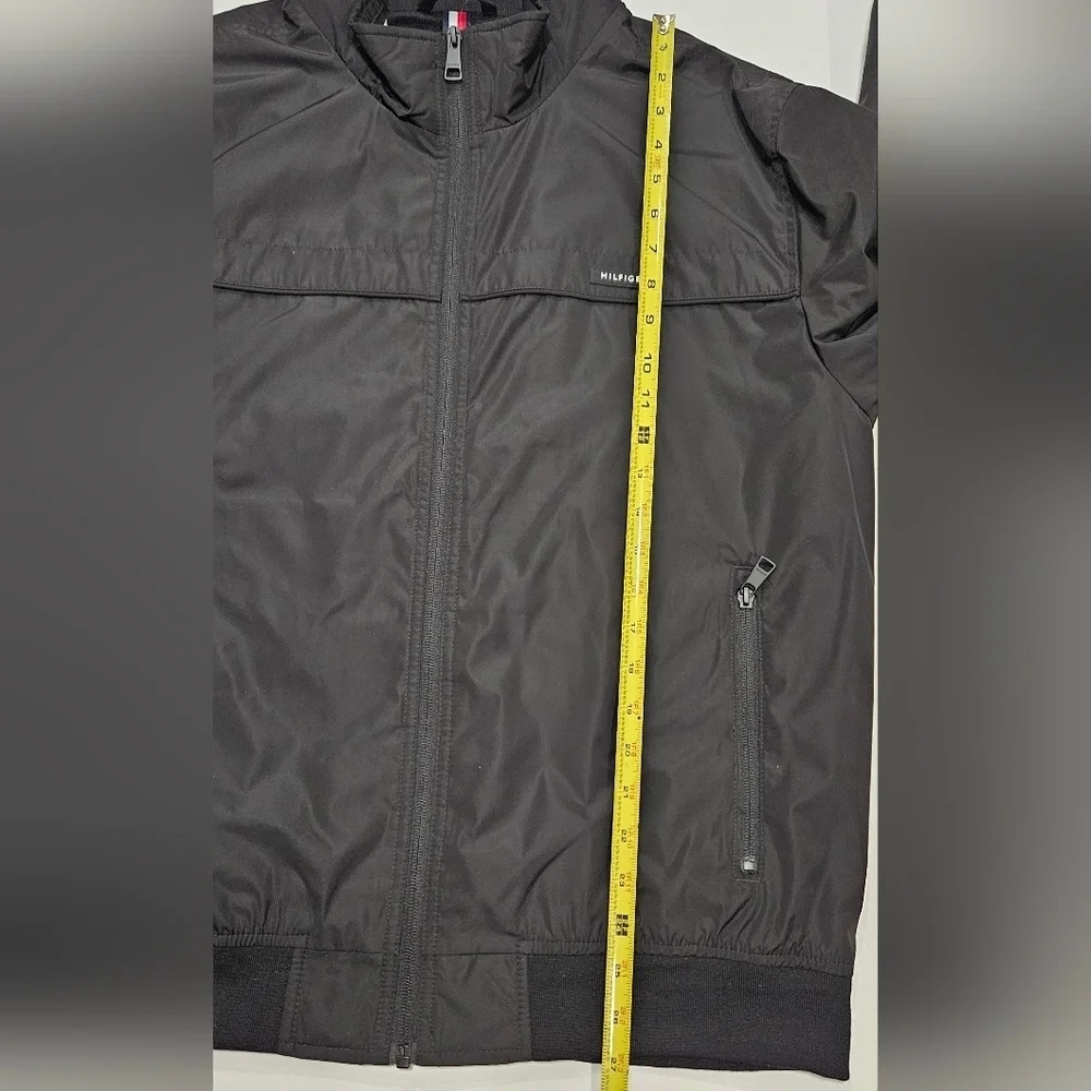 NWT Tommy Hilfiger Men's Legacy Water and Wind Resistant  Bomber Jacket Size L - Picture 11 of 11